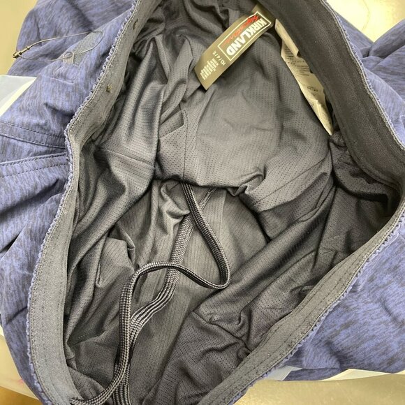 NWOT Kirkland Signature Men's S Swim Trunks Navy & Striped Polyester/Elastane - Picture 6 of 6